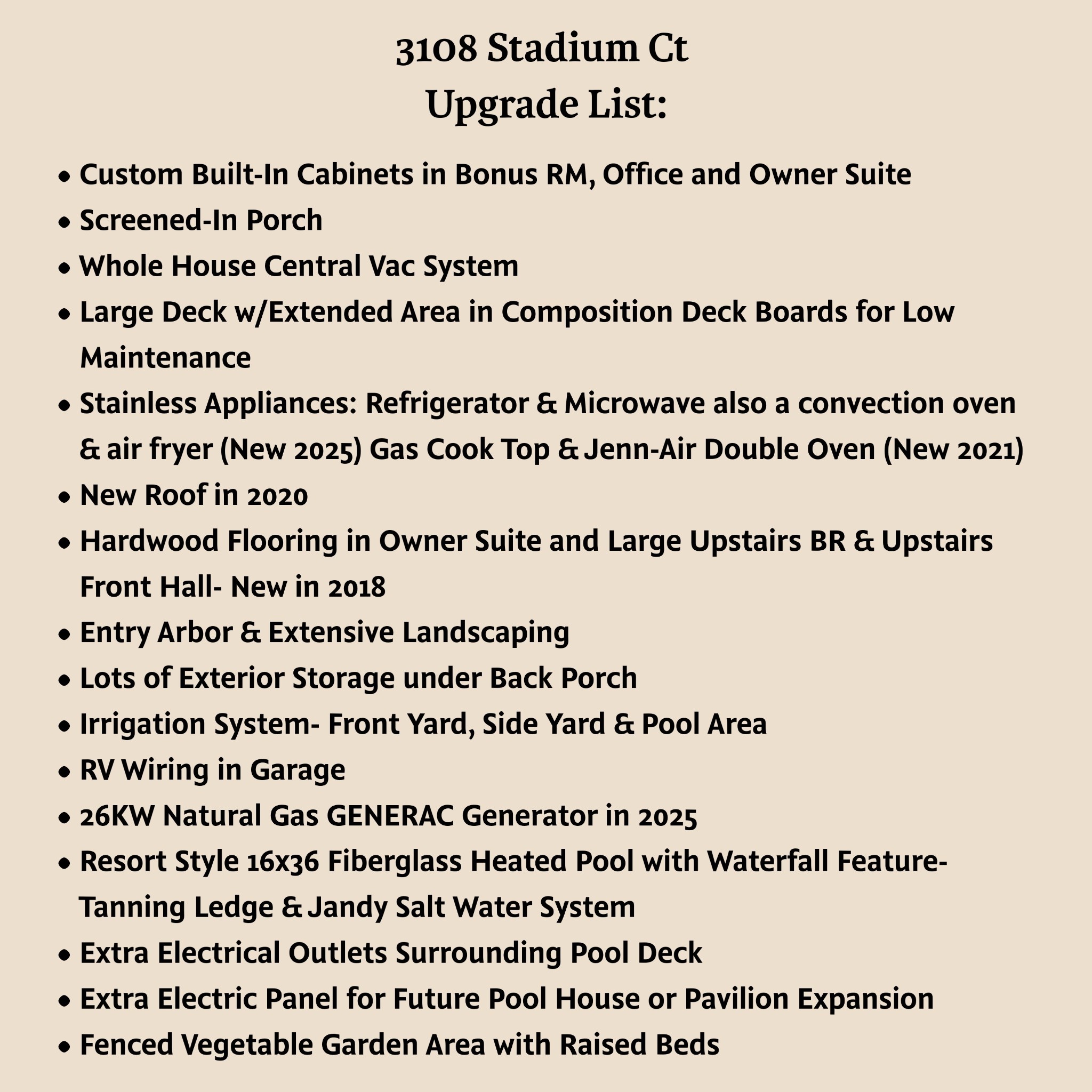 3108 Stadium Ct
